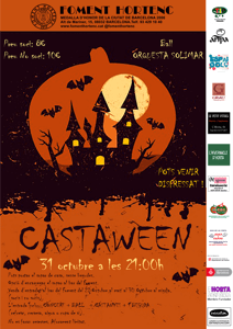 Dimecres 31 d'octubre de 2018 a les 21h -  Gran festa de Castaween ( Castanyada i Halloween ) amb Solimar Duo Orquestra.
