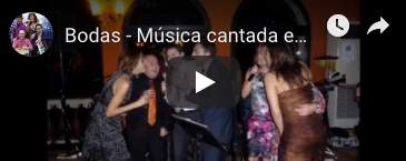 Música cantada en directe, música instrumental, Ball i gran Festa en directe super marxosa i servei de DJ per casaments