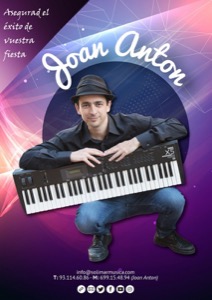 Sábado 3 de Noviembre de 2018 - Fiesta sorpresa de 80 aniversario con Joan Anton cantante, músico y DJ en Sant Andreu de la Barca